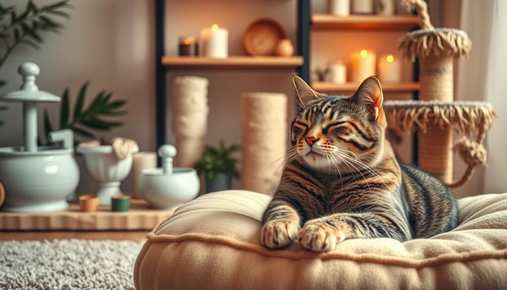 Cat stress management techniques